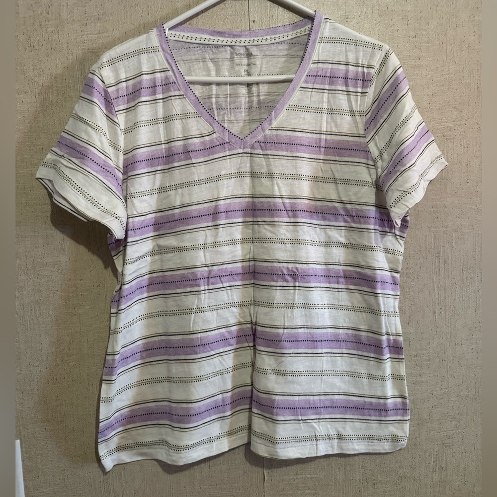 Sonoma the everyday tee striped shirt